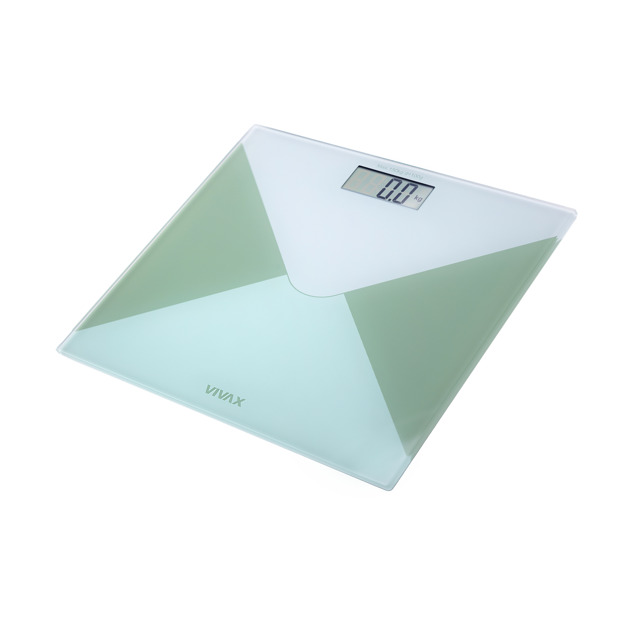 Весы напольные VIVAX PS-156WG (электрон, стекло, 150/0.1кг, ЖК-экран) 0001365031 купить по самой низкой цене