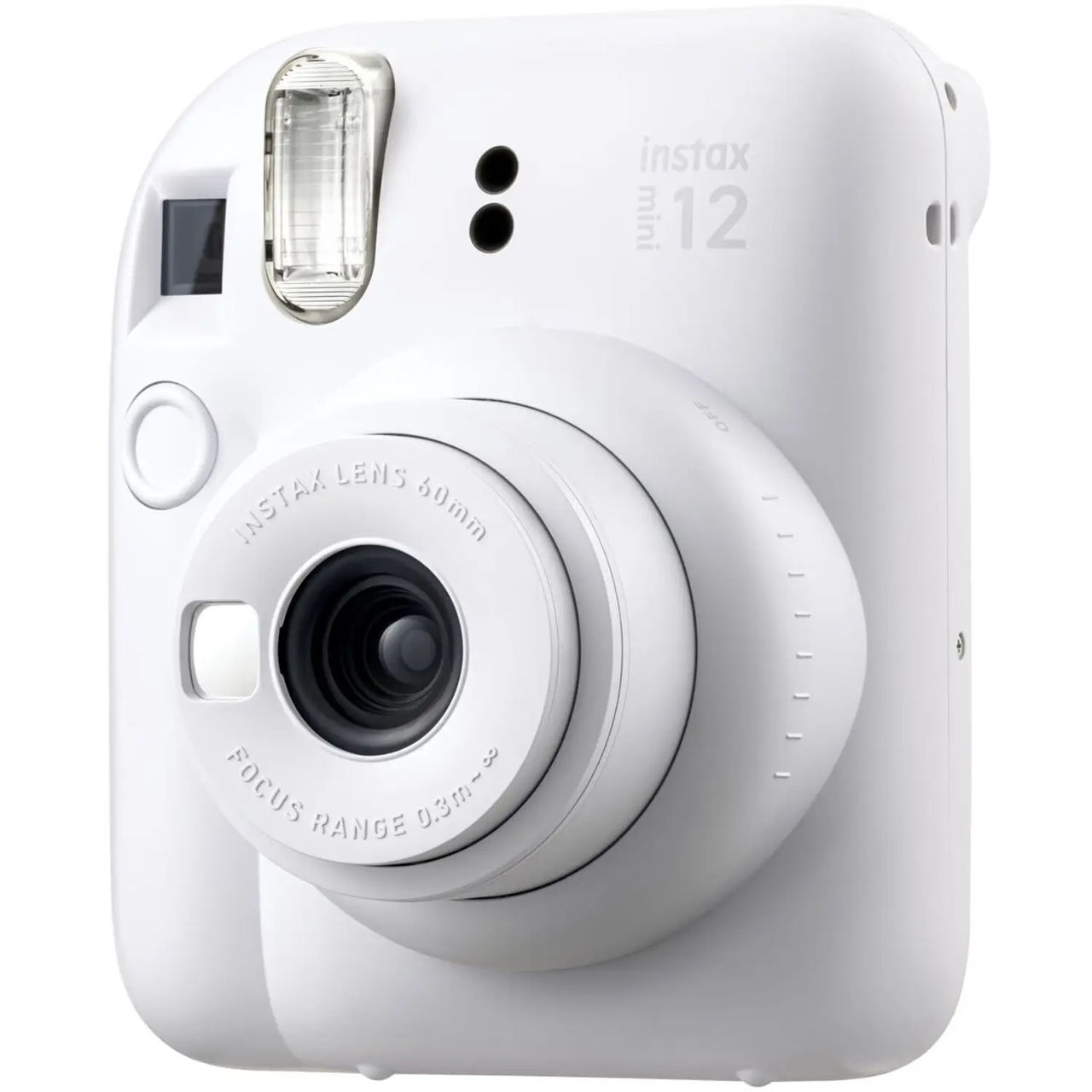 Фотоаппарат мгновенной печати INSTANT INSTAX MINI 12 WHITE FUJIFILM, размер фотокарточ. 86x54мм купить по самой низкой цене