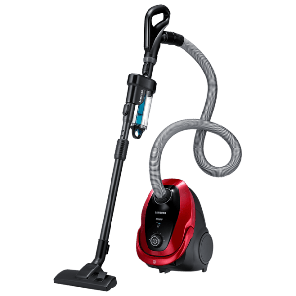 Пылесос Samsung VC20M257AWR/UK RED (сух. убор, 2.5л, мешок, 2000/465Вт) щётка паркетная купить по самой низкой цене