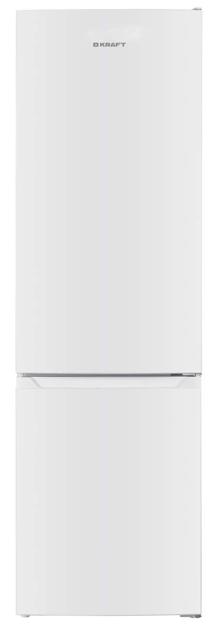 Холодильник Kraft KF-NF291W (двухкамерн, общ.объем 300л, No Frost, класс A+ 180х60х55) white купить по самой низкой цене