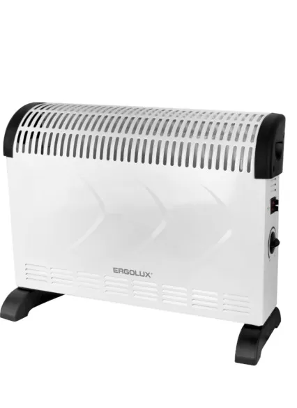 Обогреватель конвекторный ERGOLUX (ELX-СH01-C01) 750/1250/2000Вт, термостат, защита от перегрева  Уценка! купить по самой низкой цене