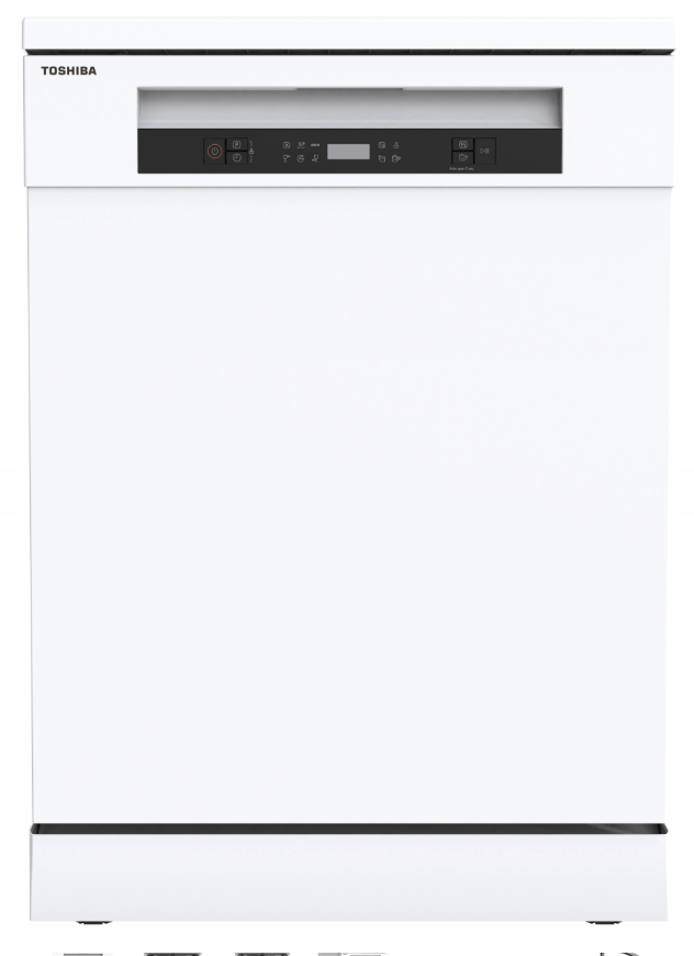 Посудомоечная машина Toshiba DW-14F5EE(W)-PL   полноразмерная, 6 прогр., на 14 компл. купить по самой низкой цене
