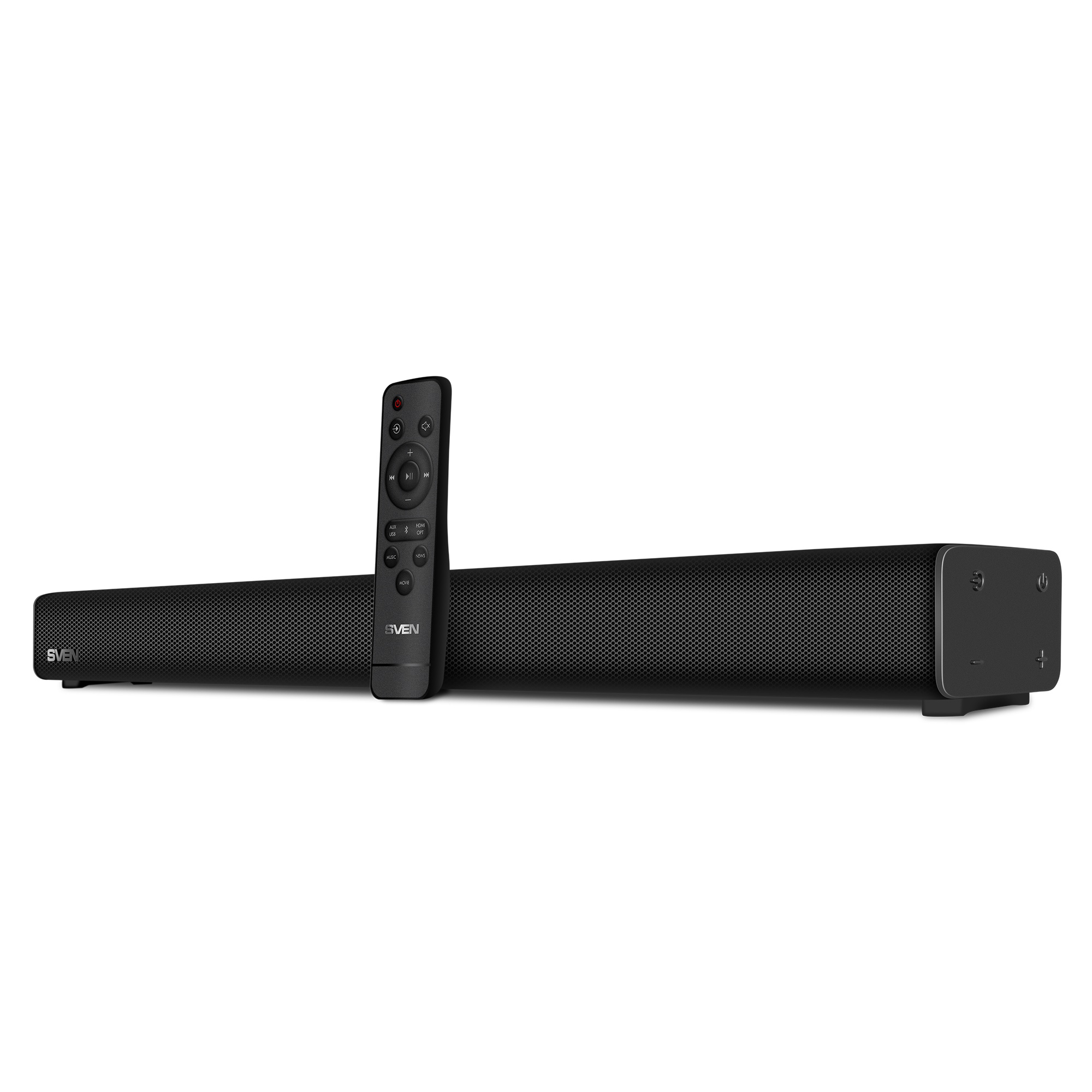 Саундбар SVEN (SB-2035) 2.0 (2x20Вт, AUX, HDMI ARC, SPDIF, USB, Bluetooth, Д/У) Black купить по самой низкой цене