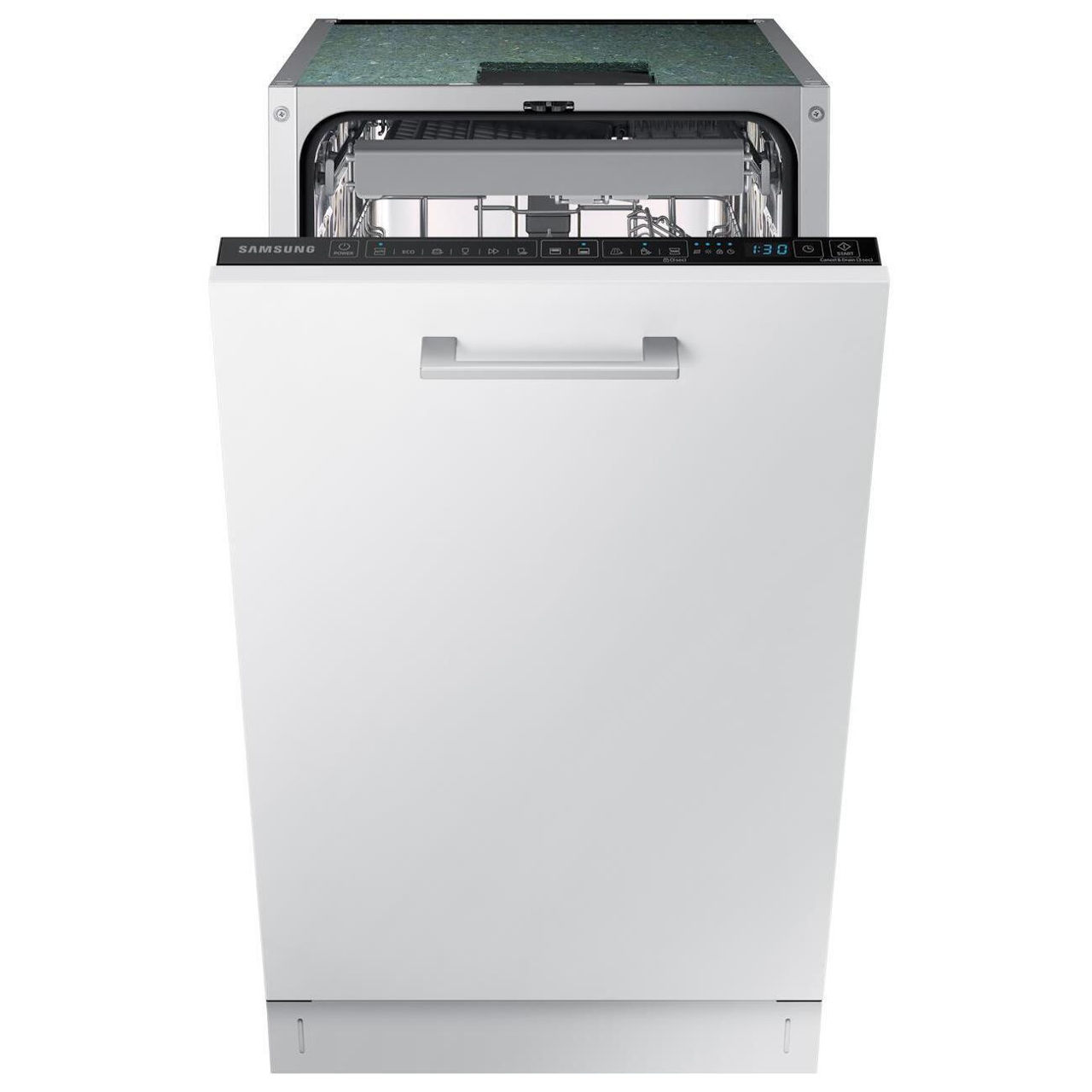 Посудомоечная машина Samsung DW50DG450B00LE узкая (45см), встраиваемаяб 6 программ, 10 комплектов купить по самой низкой цене