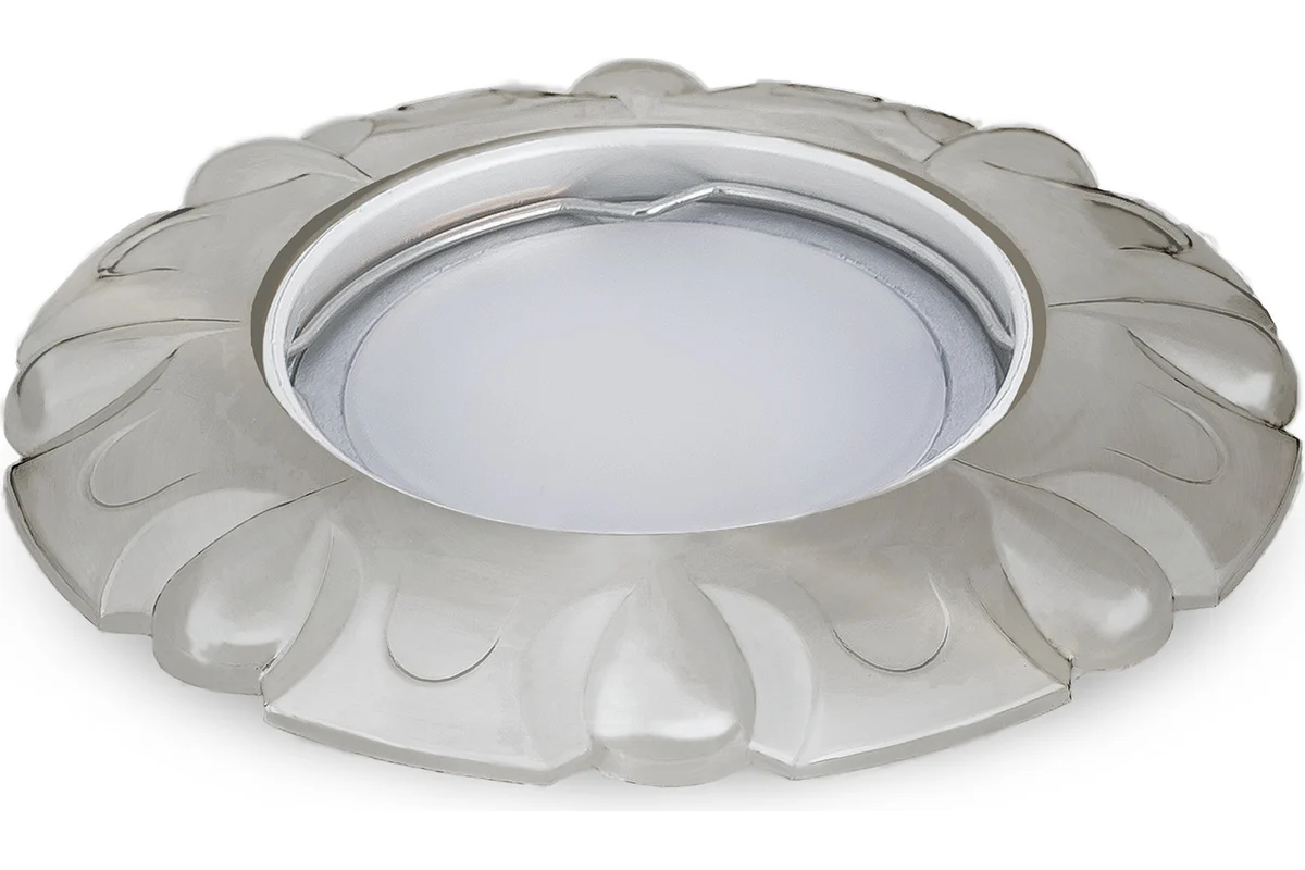Светильник встраиваемый цокольный GAUSS Metal Exclusive (CA054) Круг. Титан, Gu5.3 галогенов., max 50Вт, d=95m купить по самой низкой цене