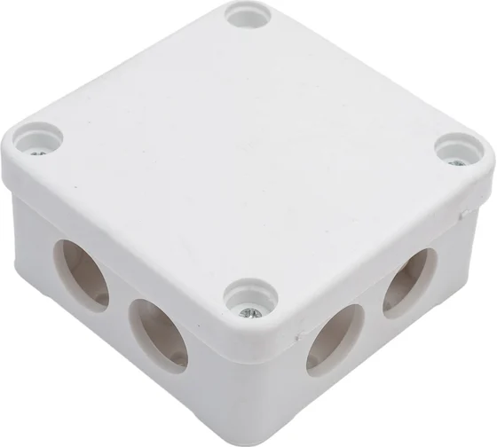 Распределительная коробка КЭМ 5-10-7 (БелТИЗ), внешняя, квадратная 110x110x45, белая купить по самой низкой цене