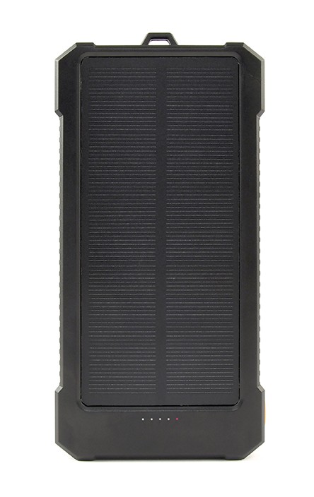Power Bank GEMBIRD (PB10-SOLAR-1) 10000мАч, Output 2*USB-A, Input USB-C, Black купить по самой низкой цене