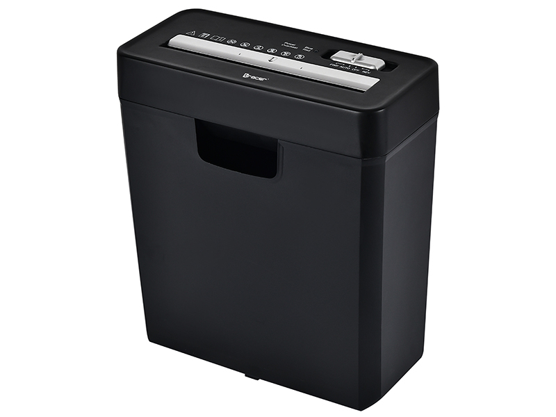 Уничтожитель документов Tracer EDGY10L BLACK (6л. 80гр/м, конт. 10л., полосы 6мм, P-2) TRANIS47484 купить по самой низкой цене