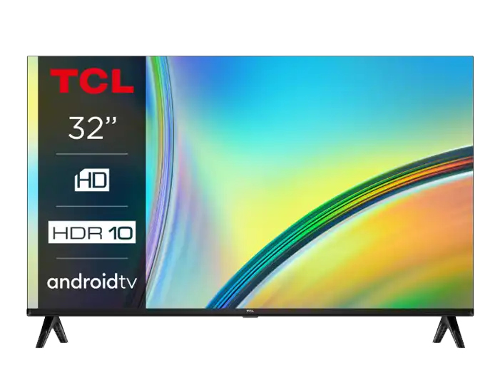 32' Телевизор LED TCL 32S5400A SmTV, HD, WF/BT/Lan, OS Android 11, HDR,  DVB-T2/C/S2 купить по самой низкой цене