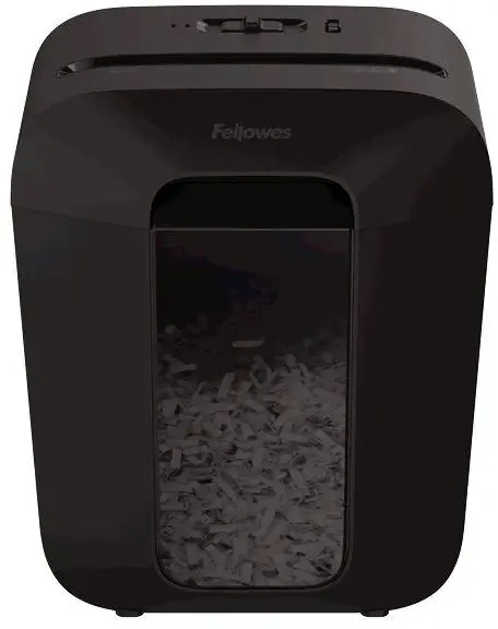 Уничтожитель документов Fellowes LX45 (44005(01)) DIN P-4, 4х37мм, 8лист., 17литр, уничт.:скрепки,скобы,карты купить по самой низкой цене