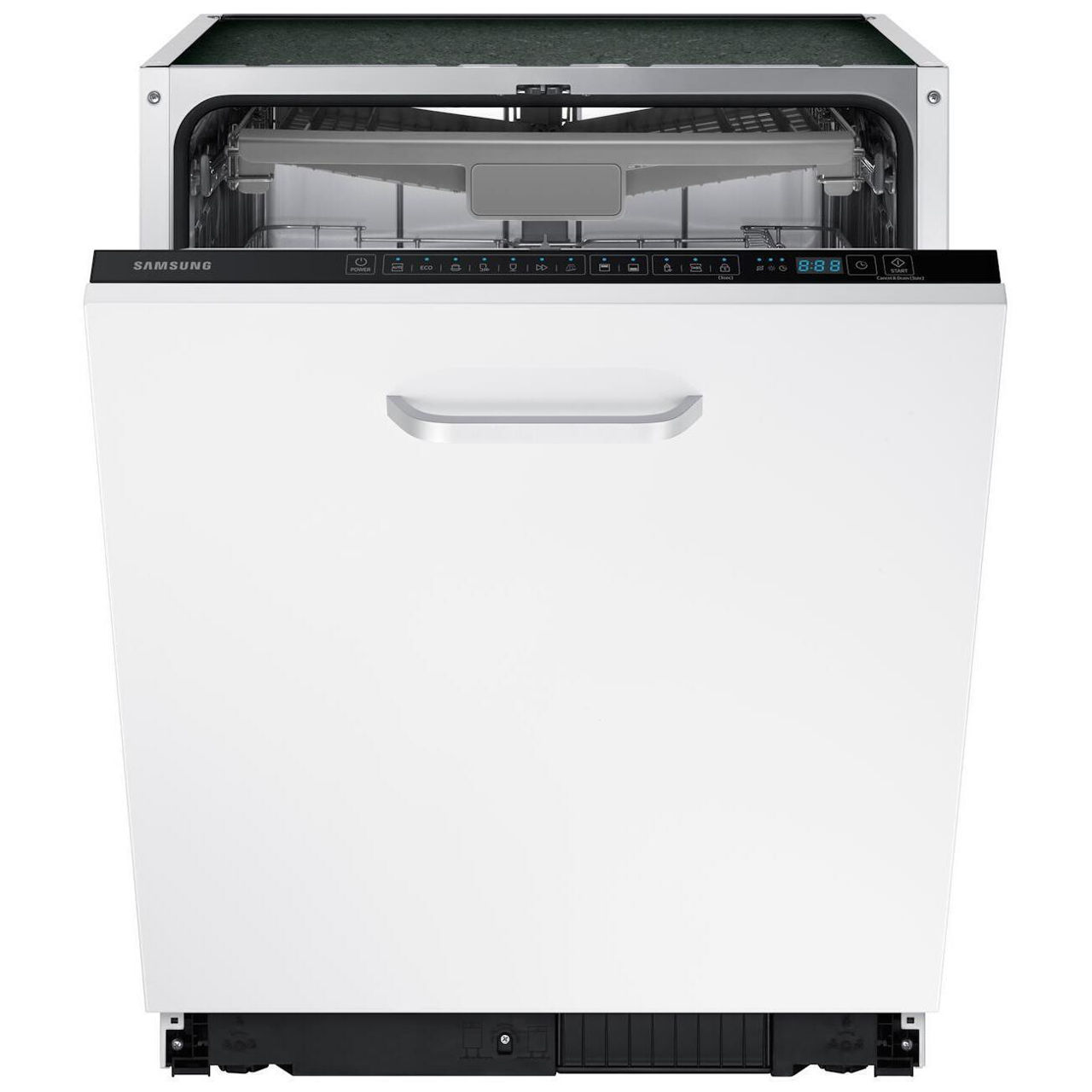 Посудомоечная машина Samsung DW60M6050BB/EO  полноразм, встраиваемая, 7 прогр, 14 компл., белая купить по самой низкой цене