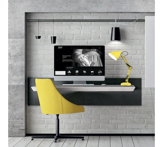 Светильник настольный Gauss (GT0035) GTL003 60W 220-240V E27 желтый струбцина и основание купить по самой низкой цене