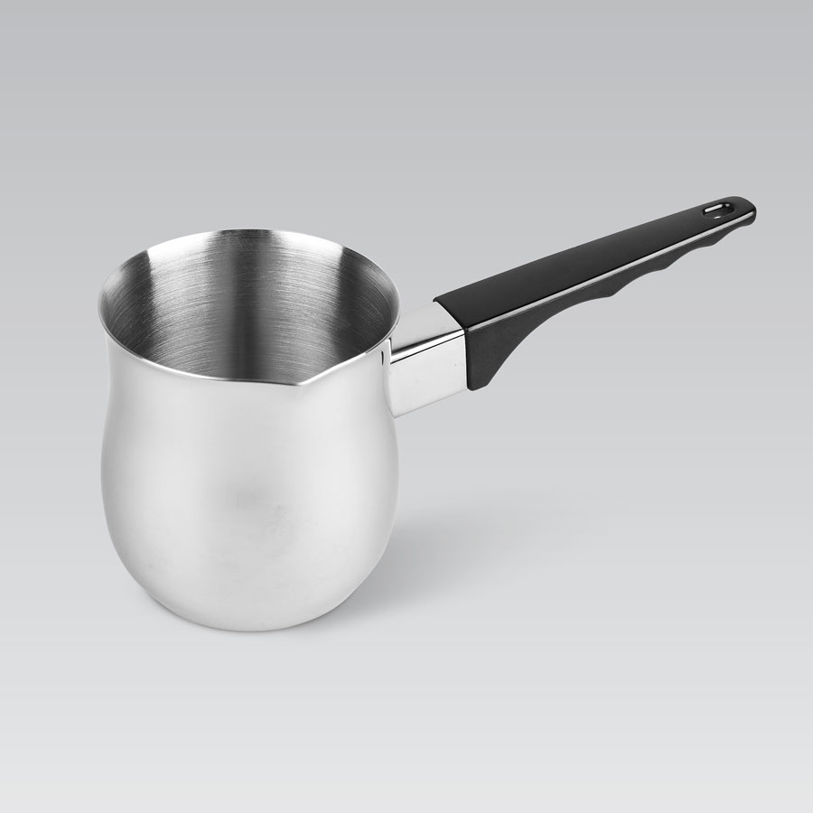 Турка для кофе Feel-Maestro MR-1661-600 (600мл, нержавеющая сталь, для всех типах плит) серебр. купить по самой низкой цене