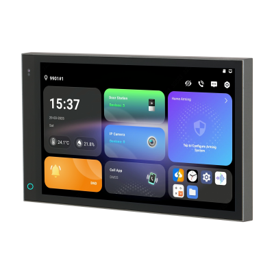 Монитор ІP-видеодомофонии Dahua (DHI-SCP3024A-B) (7' сенсорный, 1024х600, WF/BT/ZigBee, Lan, mSD, 12DC PoE) купить по самой низкой цене