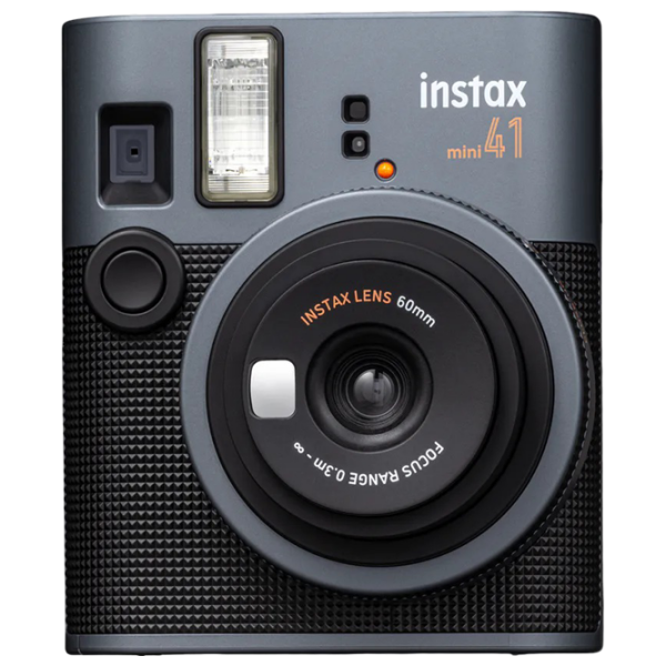 Фотоаппарат мгновенной печати  INSTANT INSTAX MINI 41 BLACK FUJIFILM, размер фотокарточ. 62x46мм купить по самой низкой цене