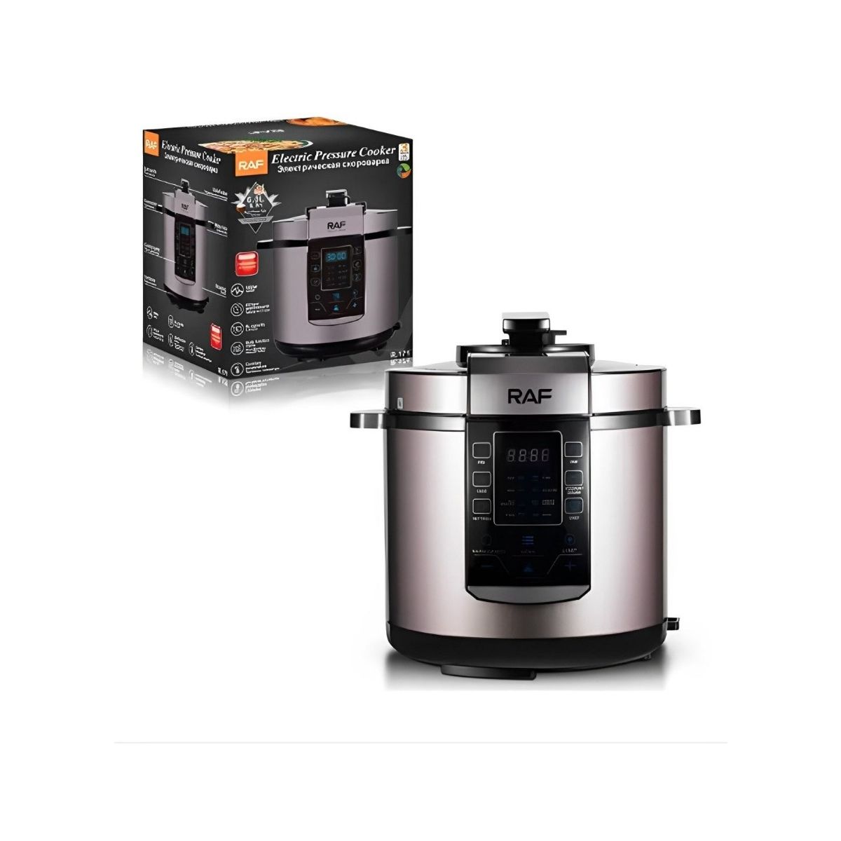 Мультиварка-скороварка RAF R171 (1000Вт, 6л, электрон.управл.) купить по самой низкой цене