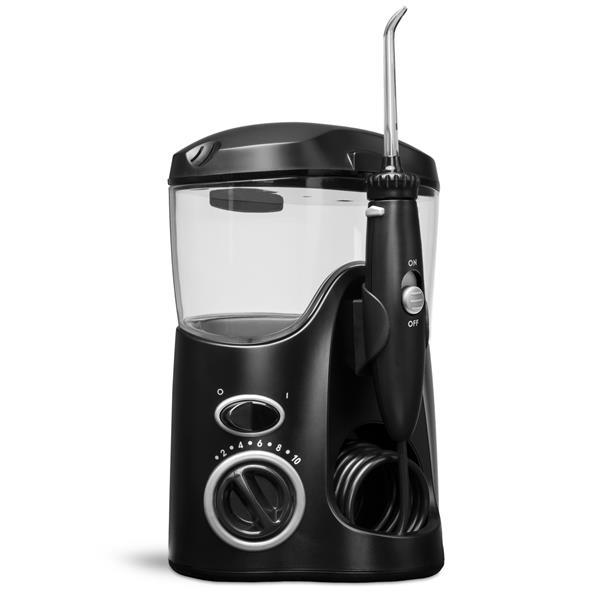 Ирригатор полости рта Waterpik (WP-112) колич. насадок 7шт, 650мл,  режимов работы 10, питание от сети, чёрный купить по самой низкой цене