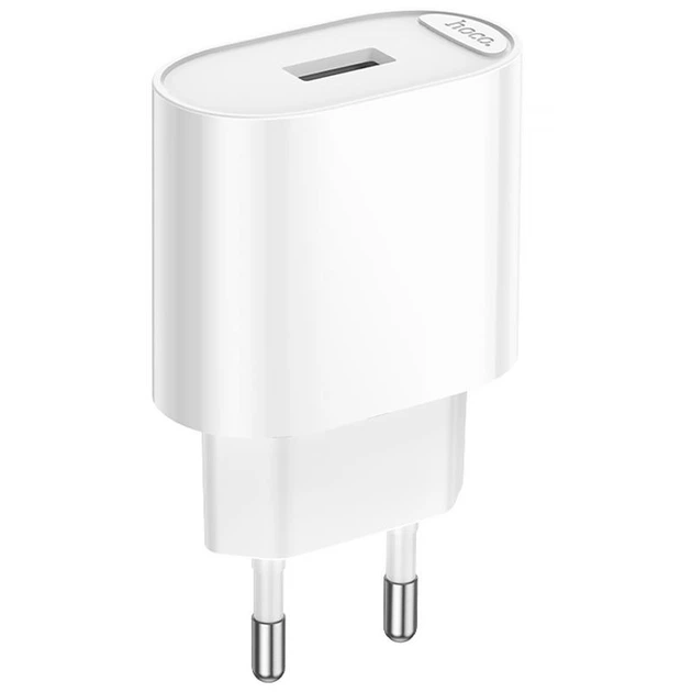 Зарядное устр. (СЗУ) Hoco C109A Fighter 10.5W (1USB-A) (White) купить по самой низкой цене