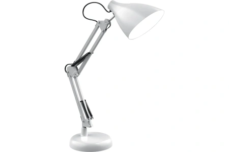 Светильник настольный GAUSS GTL003 60W 220-240V E27 белый струбцина и основание  (GT0031) Уценка! купить по самой низкой цене