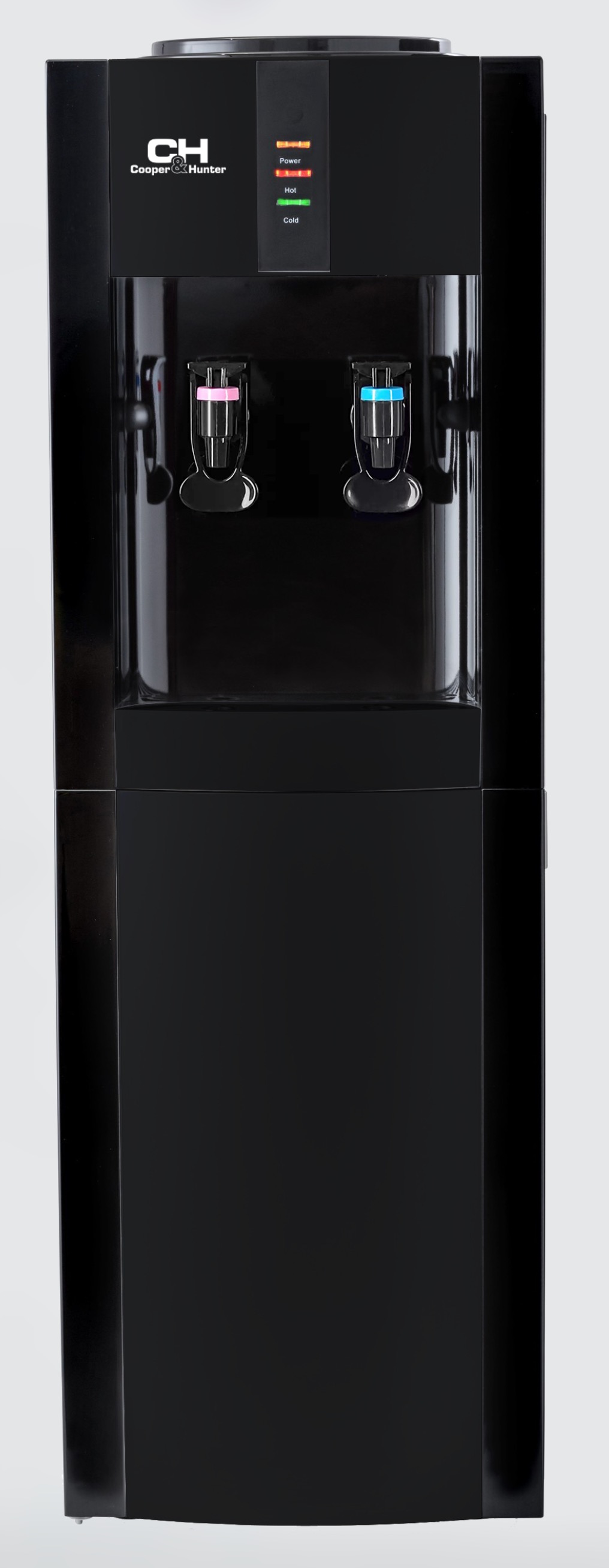 Кулер для воды напольный С&H H1-LF, охлаждение (компрессорное) и нагрев, черный купить по самой низкой цене