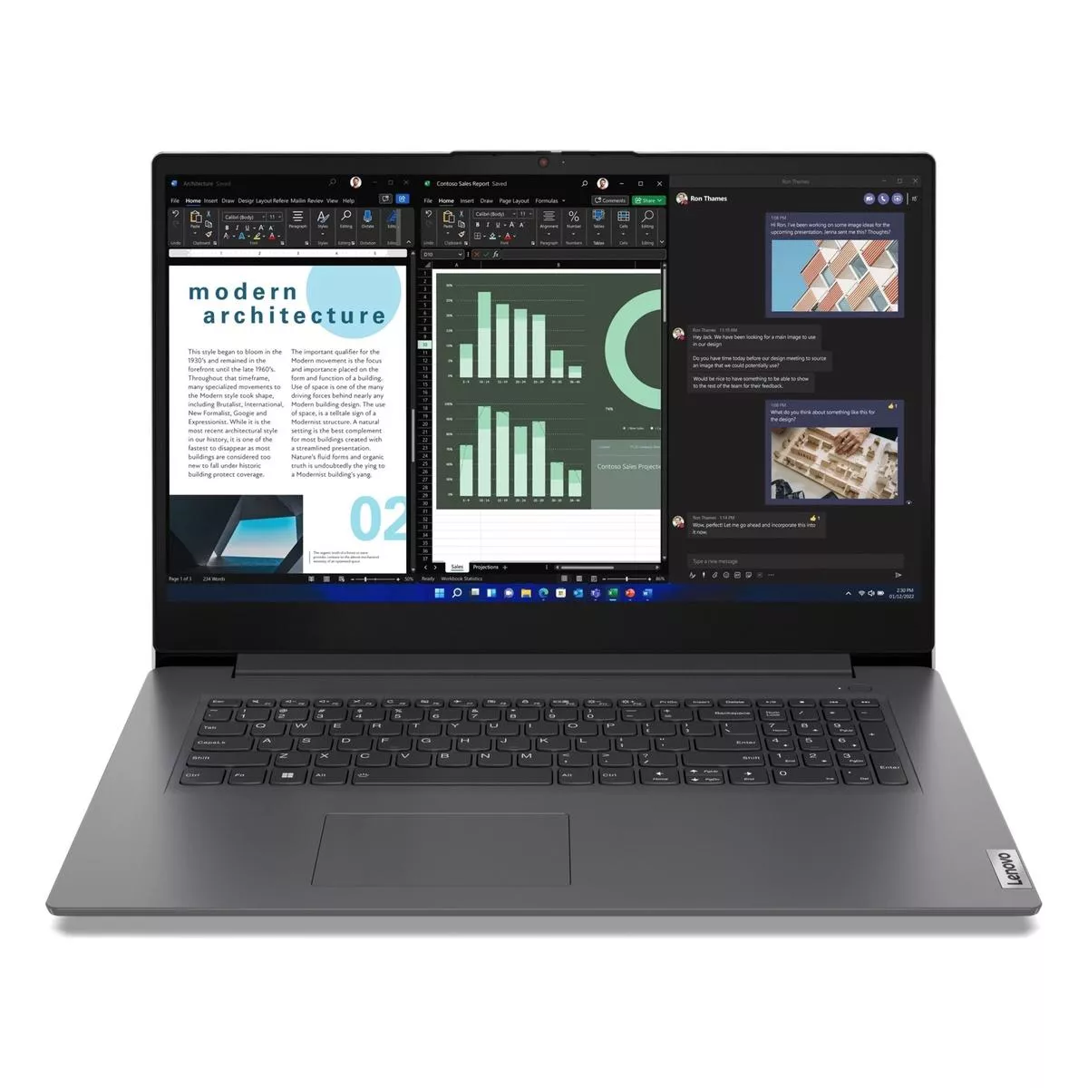 Ноутбук Lenovo V17 G4 IRU (83A2000SRU) U300/8Gb*512Gb SSD.M2/17.3' IPS FHD, nOS, Iron Grey купить по самой низкой цене