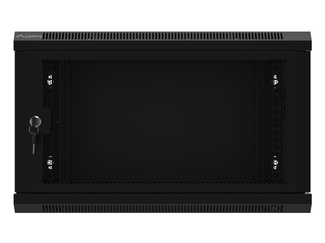 Шкаф настен.коммутацион. LANBERG WF01-6406-23B 19",6U 600x450х379мм,black,перфориров.металлическая дверь купить по самой низкой цене
