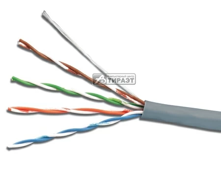 Кабель ETHERNET UTP 4P CAT5E   CCA     (1м) купить по самой низкой цене