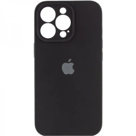 Чехол Silicone Case Full Protective (AA) для Apple iPhone 15 Pro Max (6.7') (Черный / Black) купить по самой низкой цене