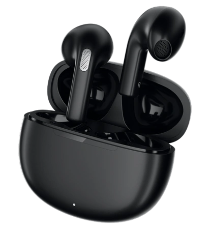 Наушники (вкладыши) с микрофн. QCY AilyPods T20 Black (BH22QT20A) (BT 5.3, TWS, кейс, Type-C) купить по самой низкой цене