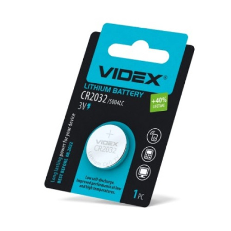 Элемент питания (CR2032) 3V Videx купить по самой низкой цене