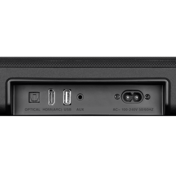 Саундбар SVEN (SB-2035) 2.0 (2x20Вт, AUX, HDMI ARC, SPDIF, USB, Bluetooth, Д/У) Black купить по самой низкой цене