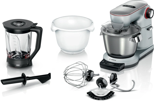 Кухонный комбайн Bosch OptiMUM MUM9BX5S22 (1600Вт, 5.5л, 7 скор, корпус - нержавеющая сталь) купить по самой низкой цене