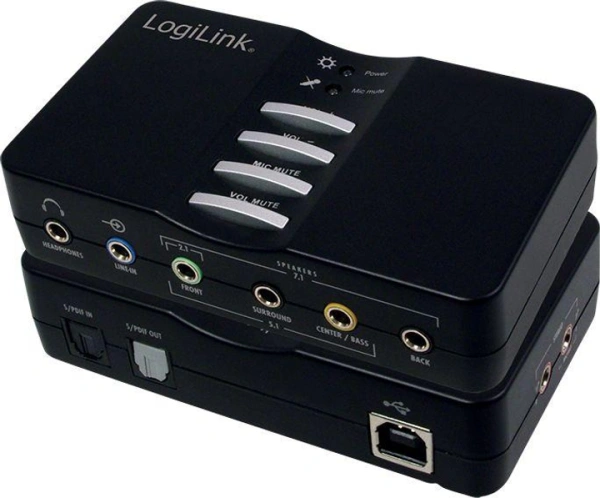 Звуковая карта LogiLink (UA0099) внен. USB, 7.1 купить по самой низкой цене
