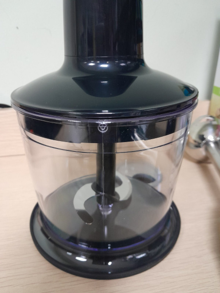 Блендер ERGOLUX (ELX-BS02-C72) погружной (ручной) 700W, плавн.рег.скорости, измельчитель, венчик  Уценка! купить по самой низкой цене