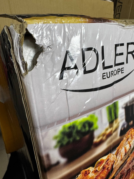 Электропечь ADLER AD 6030 (42л, 230°C, 2000W) Black Уценка! купить по самой низкой цене