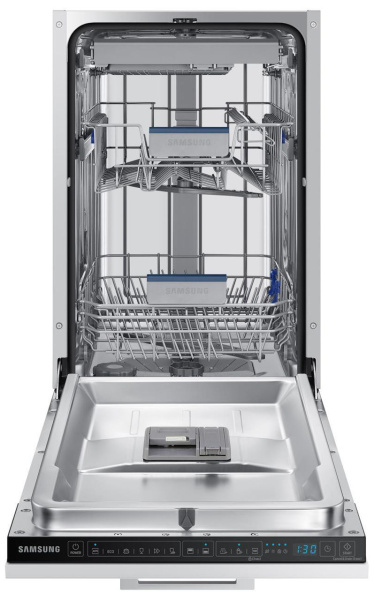 Посудомоечная машина Samsung DW50DG450B00LE узкая (45см), встраиваемаяб 6 программ, 10 комплектов купить по самой низкой цене