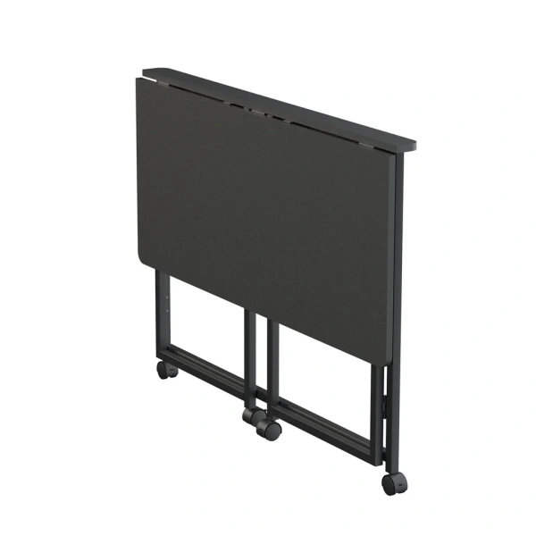 Стол складной письменный Maclean (MC-1250 B) black, 100x50x75cm, 50кг. купить по самой низкой цене