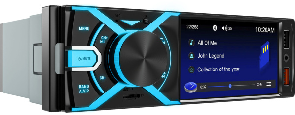 Автомагнитола NAVITEL RD9  (4x45Вт, mSD, 2*USB, AUX, FM, RCA, Bluetooth 5.0, 1DIN, Hands-free) купить по самой низкой цене