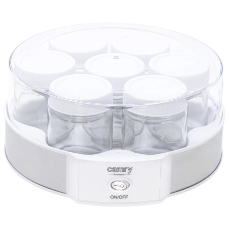 Йогуртница Camry CR 4519 (20Вт, 7x200мл стекл.банок) купить по самой низкой цене