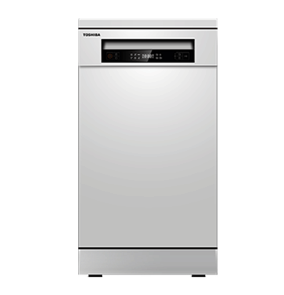 Посудомоечная машина Toshiba (DW-10F2EE(W)-PL) отдель.стоящая, 6 программ, 10 комплектов посуды купить по самой низкой цене