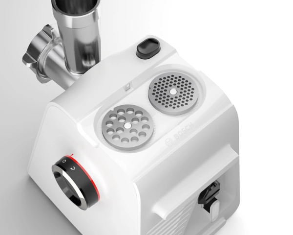 Мясорубка  Bosch MFWS420W (2.5кг/мин, 1900Вт, 2 диска для фарша, 2 скорости) купить по самой низкой цене