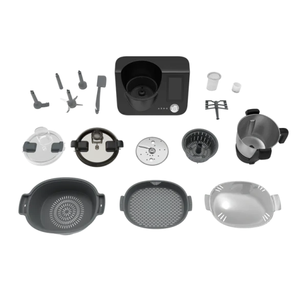 Кухонный комбайн AENO ACR0001S  (600Вт, 12 скоростей, емкость чаши 3.5л) купить по самой низкой цене