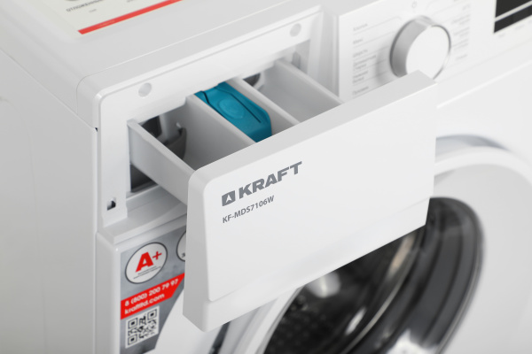Стиральная машина Kraft KF-MDS7106W (7кг, 1000об/м, фронталь.загр) купить по самой низкой цене