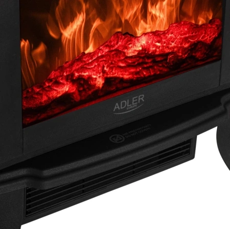 Электрокамин Adler (AD 7754) 1000/1800Вт, 3D-пламя, защита от перегрева, термостат купить по самой низкой цене