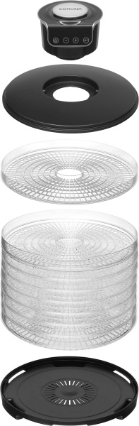 Сушилка для овощей и фруктов Concept (SO3010) 245Вт, 9 поддонов, термостат 35-70°C купить по самой низкой цене