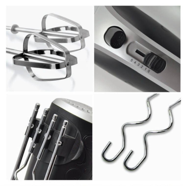 Миксер Gotie GHM-350C (ручной, 350Вт, 5 скор) чёрный купить по самой низкой цене