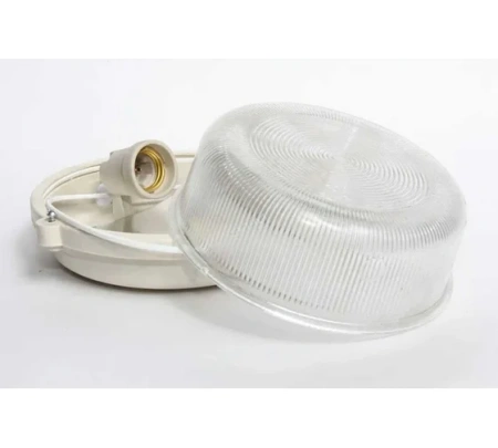 Светильник НБП 01-60-033 У3, со стеклом, белый (ВЭПС) купить по самой низкой цене