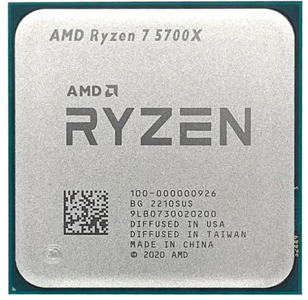 CPU AMD Ryzen 7 5700X TRAY (100-000000926) S-AM4, 3.4Ghz (4.6Ghz max), 4+32Mb, 8Core, TDP 65Вт купить по самой низкой цене