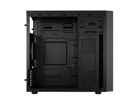 Корпус MiniTower mATX NATEC Helix USB-C (NPC-2171) Mini-ITX/mATX, черн. без БП, FAN 1*80mm купить по самой низкой цене