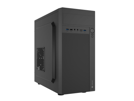 Корпус MiniTower mATX NATEC Helix USB-C (NPC-2171) Mini-ITX/mATX, черн. без БП, FAN 1*80mm купить по самой низкой цене